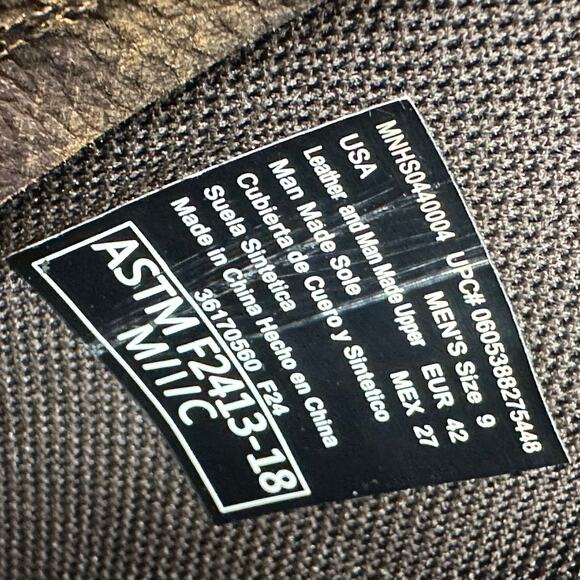 Herman Survivors Bison Waterproof Pull On Steel Toe Work Boots Mens Size 9 main image 5